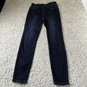 JUDY BLUE Jeans Skinny Fit 9/29 Dark Wash JB82409DK No Holes